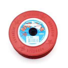 Fio de Naylon Transparente 0,50mm / Linha para Pesca (Rolo com 100 Mts) 