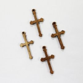 Crucifixo de Madeira / 30x14mm (Unidade)