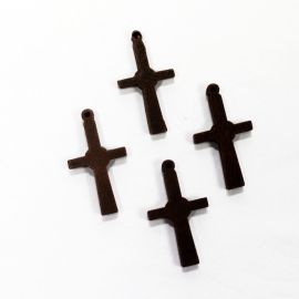 Crucifixo de Madeira / 33x18mm (Unidade)