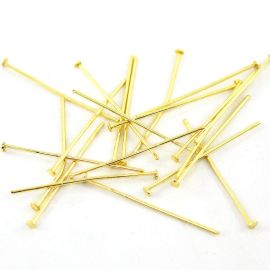 Alfinete com Cabeça / 30mm - (Pct. c/10 GRAMAS)