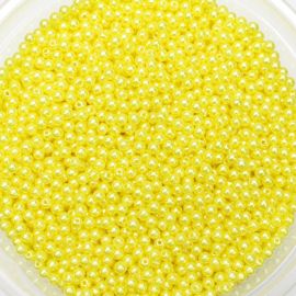 Pérola de ABS / 4mm - Bola (20 GRAMAS)