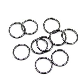 Argolinha Metal / 13mm - (Pct c/10 GRAMAS)-Grafite