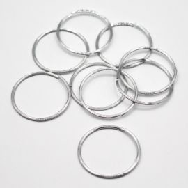 Argola de Alumínio-39mm (10 gramas) -Níquel