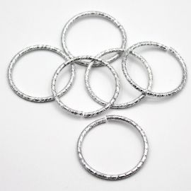 Argola de Alumínio 39mm/Trabalha (10 gramas)