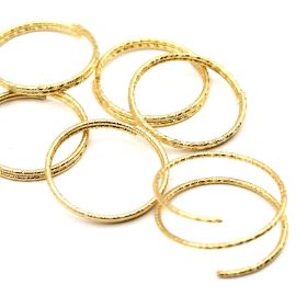 Argola de Alumínio 39mm/Dupla (10 gramas)