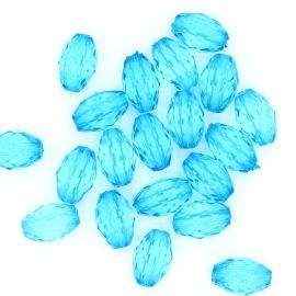 Conta de Acrílico / 17x12mm - Arroz (10 gramas)