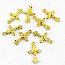 Crucifixo Plástico ABS / 34x20mm (10 gramas) 