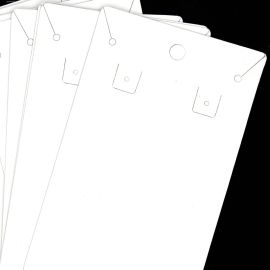 Cartela para Brinco e Colar / 7,3X12cm - (Ref:035) - Retangular (100 unidades)