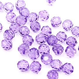 Bola Facetada de Acrílico / 12mm (10 gramas)