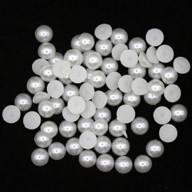 Chaton de Plástico / Meia Pérola - Branca (Pacote - 500 gramas) 