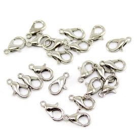 Fecho de Metal / 12mm - Lagosta (Pct c/ 100 Unidades)