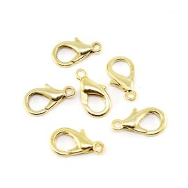 Fecho de Metal / 18mm - Lagosta (Unidade)-Dourado