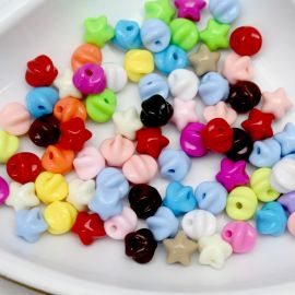 Mix Multicolorido / 10mm - Estrela (10 Gramas)