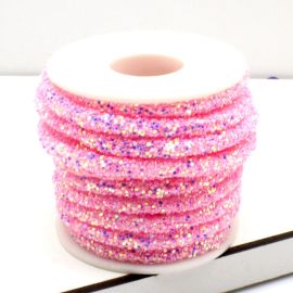 Tubo Cravejado com Brocal / 5mm (1 Metro)