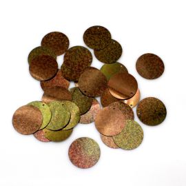 Pingente Max Paetê / 25mm - Redondo - Holográfico (10 gramas)