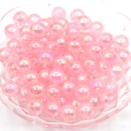 Bola Transparente / 10mm - Irisada (10 gramas)