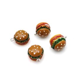 Pingente de Resina / 16mm - Hamburgue (Unidade)