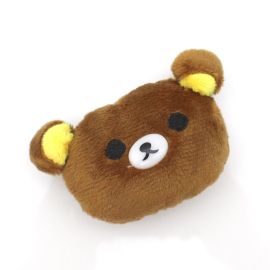 Pingente de Pelucia / 5x7,5cm - Urso (unidade) - Marrom