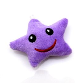 Pingente de Pelucia / 6,4x7,8cm - Estrela (unidade)