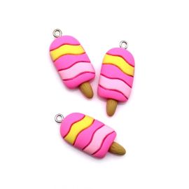 Pingente de Resina / 34x14mm - Picolé (Unidade)