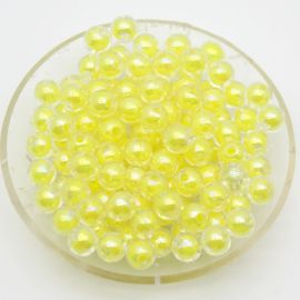 Bola Plástica Irisada com Miolo / 8mm (10 gramas)