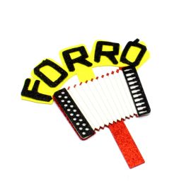 Aplique de E.V.A / 16x11,5cm - Forró - Tema Junino (1 kit)