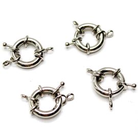 Fecho de Metal / 21mm - Boia (unidade)-Níquel