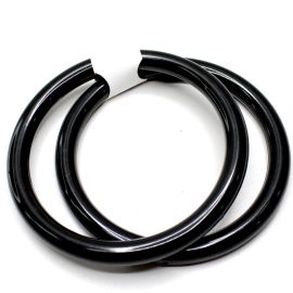 Alça de Resina para Bolsa / 15,5cm - Redonda Lisa (1 PAR)