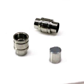 Fecho de Metal / 20x12mm - Imã (PAR) - Níquel