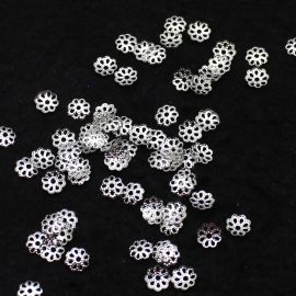 Tulipa de Aluminío / 6mm - Flor (Pct. com 100 unidades) 