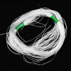 Elástico de Silicone / Fio Transparente - 0.8mm (10 Metros)