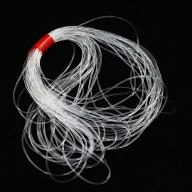 Elástico de Silicone / Fio Transparente 1.0mm - (10 Metros)