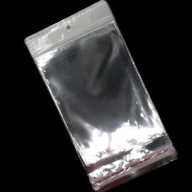 Saco Adesivo com Sulapa / 12X18cm (Pct. com 100 Unidades) - Transparente