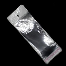 Saco Adesivo com Sulapa / 6x12cm (Pct. com 100 Unidades) - Transparente