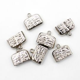 Terminal de Metal 15x12mm / Para Colagem (Unidade)