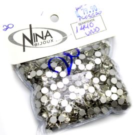 Strass Hotfix / (Base Reta) Transparente - (Pacote com 1440 Unidades)