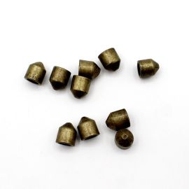 Ponteira de Metal / 9x8mm - Para Colagem (Unidade)