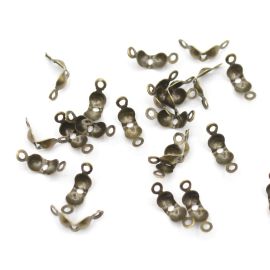 Tips para Naylon 4x7mm (Pct. c/50 Unidades)-Ouro Velho