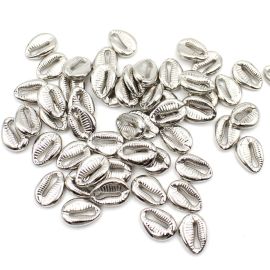 Entremeio de ABS / 17X13mm - Búzio (10 gramas)