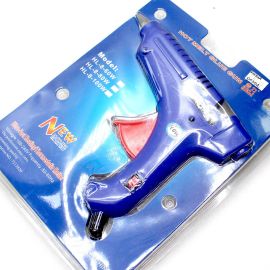 Pistola Elétrica de Cola Quente / 60w - Grande (unidade) -Azul