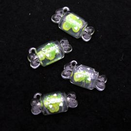 Pingente de Resina / 32x15mm - Bombom  (Unidade)