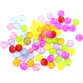 Mix Multicolorido / 10mm - Transparente - Concha (10 gramas)