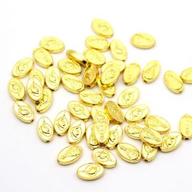 Entremeio de Plástico ABS / 12X8mm - N. Senhora Aparecida (10 gramas)