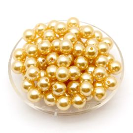 Pérola ABS / 10mm - Bola (10 GRAMAS)