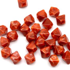 Conta Plástica Mesclada / 14x13mm - Balão (10 gramas)