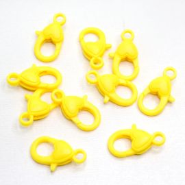 Fecho Lagosta / 23x12mm - Lagosta - Coração (unidade)