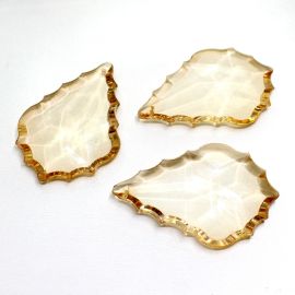 Pingente de Acrílico / 71x49mm - Gota Bacalhau (15 gramas)