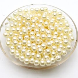 Peróla de ABS / 6mm  - Bola (10 gramas)