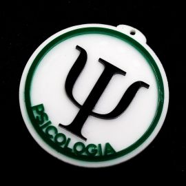 Pingente de Acrílico / 5,7cm - Profissões - PSICOLOGIA - (unidade)