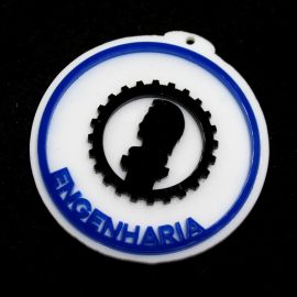 Pingente de Acrílico / 5,7cm - Profissões - ENGENHARIA - (unidade)